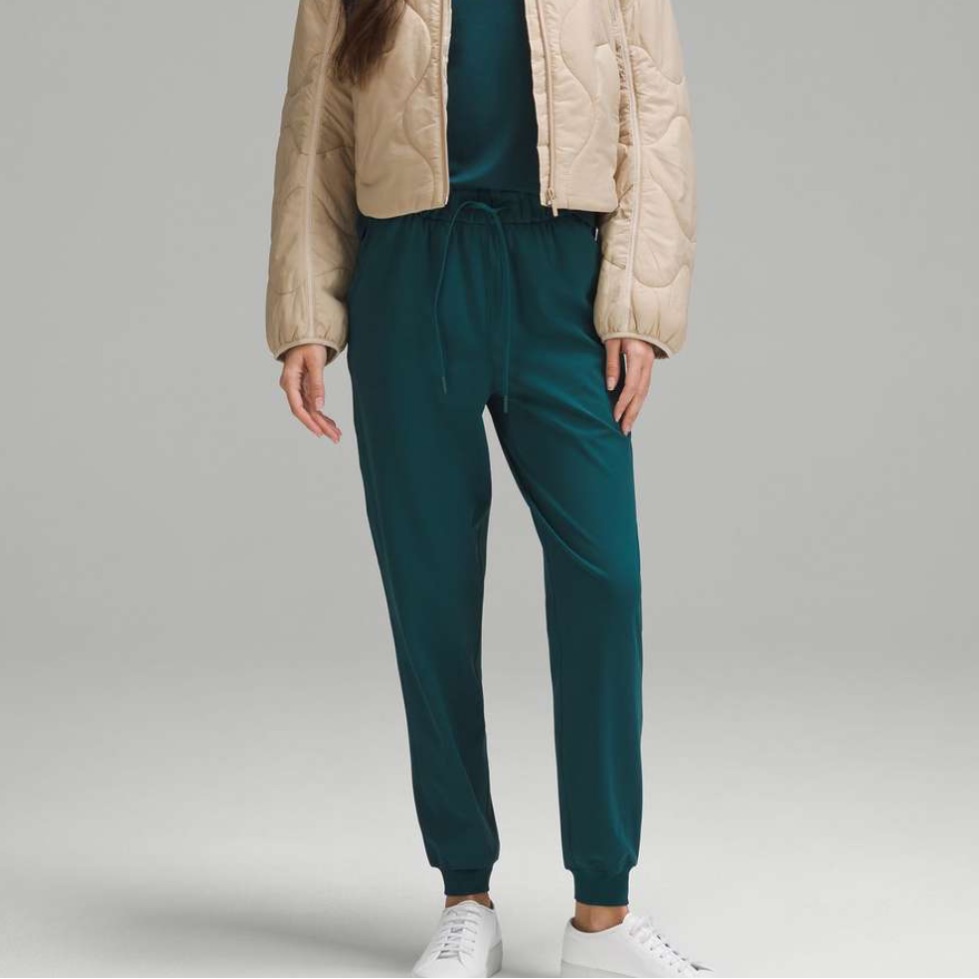 Lululemon Stretch High-Rise Green Jogger